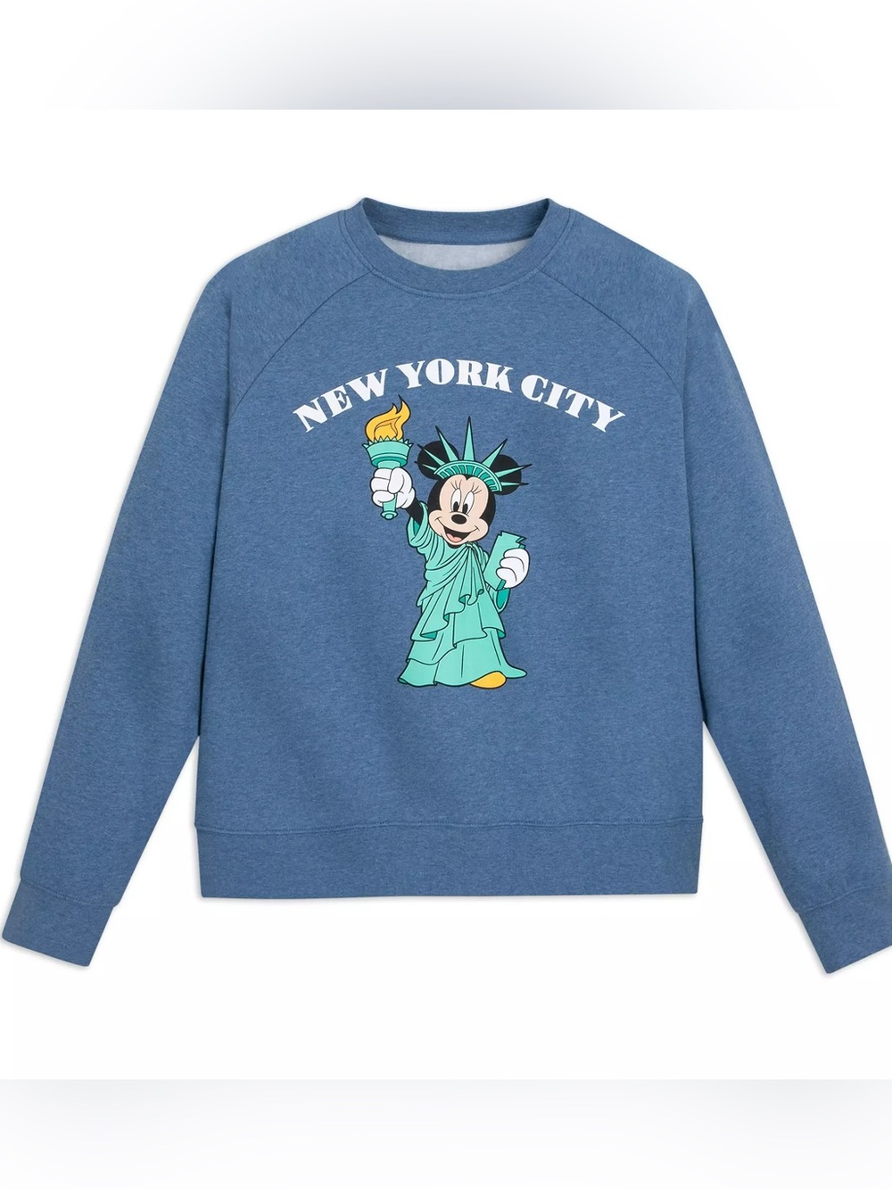 Disney Limited Release Minnie Mouse Statue of Liberty NYC Sweatshirt XXL runs Sm